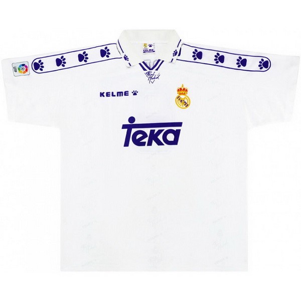 Tailandia Camiseta Real Madrid 1ª Retro 1994 1996 Blanco